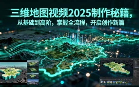 三维地图视频2025制作秘籍,从基础到高阶,掌握全流程,开启创作新篇